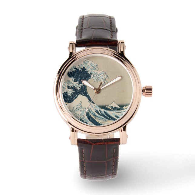 Montre La Grande Vague au large de Kanagawa (Recto)