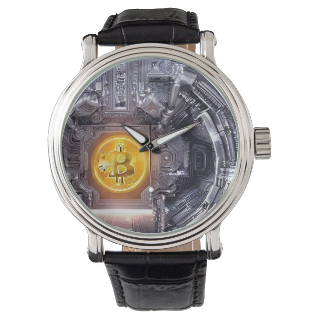 Montre La grotte de Satoshi - Bitcoin Veille pour l'homme (devant)