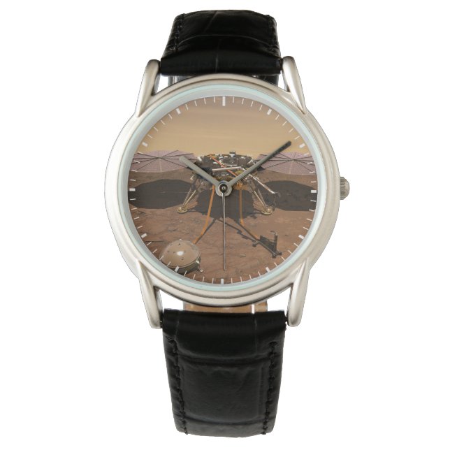 Montre La Landre D'Insight Fonctionnant Sur La Surface De (devant)