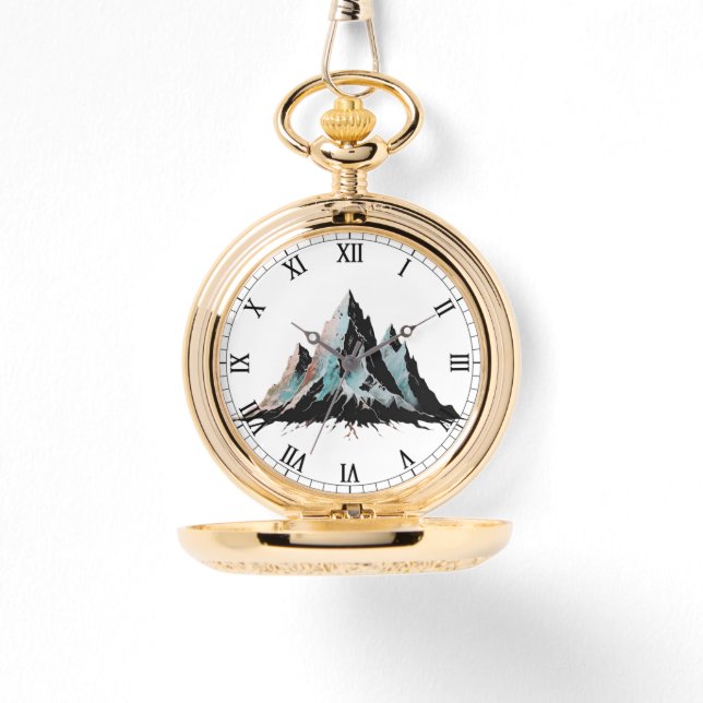 Montre La montagne couverte de glace (Recto)