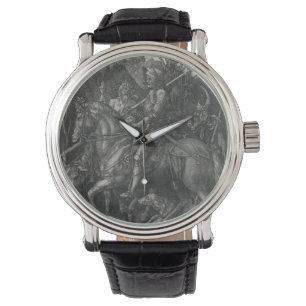Montre La mort de chevalier d'Albrecht Durer et le diable