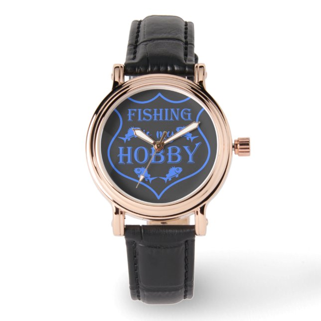 Montre La pêche est ma citation de bouclier de loisir sur (Recto)