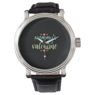Montre La petite Saint-Valentin de maman d'art couple