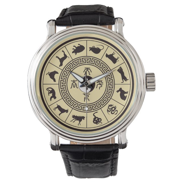 Montre La roue Tai Chi Zodiac (devant)