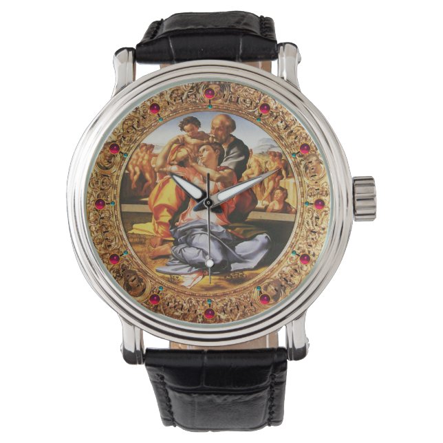 Montre La Sainte Famille .Le Doni Tondo (devant)