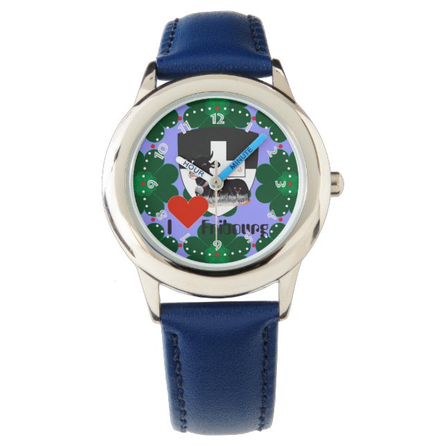 Montre La Suisse et le projet de Fribourg (devant)
