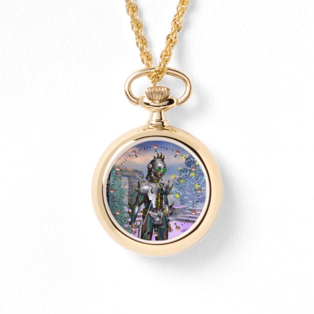 MONTRE LA VEILLE D'UN CYBORG DU NOUVEL AN (Recto)