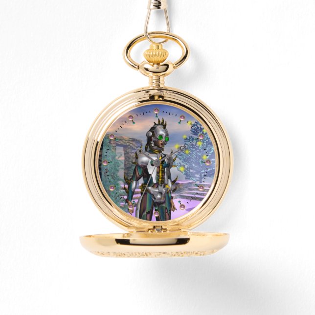 MONTRE LA VEILLE D'UN CYBORG DU NOUVEL AN (Recto)