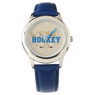 Montre La vie a besoin des jeunes du hockey
