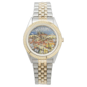 Montre La vieille ville de Prague (Praha) de la Tour du P