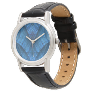 Montre Labradorite Gems Bleu Élégant