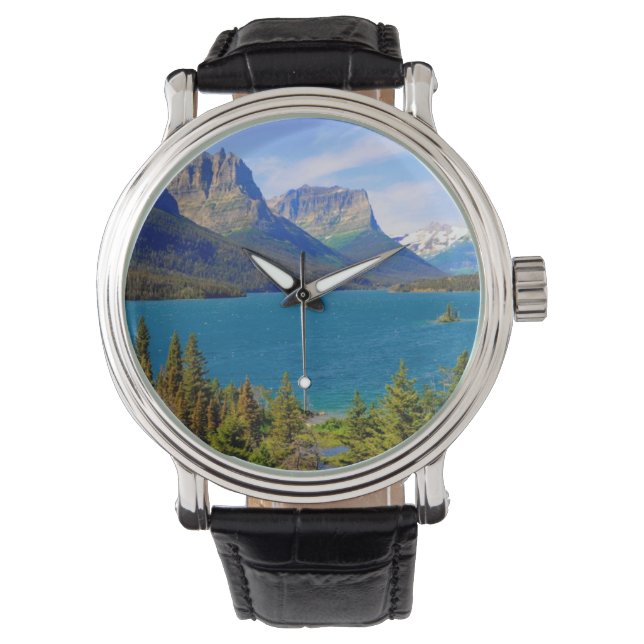 Montre Lac St. Mary, Parc national des Glaciers, Montana (devant)