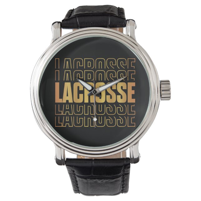 Montre Lacrosse Texte (devant)