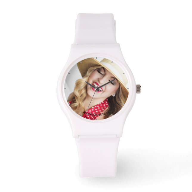 Montre Ladies PHOTO Watch 25th 30th 40th or ANY Birthday (Recto)