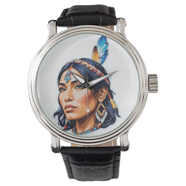 Montre Lady amérindienne (devant)