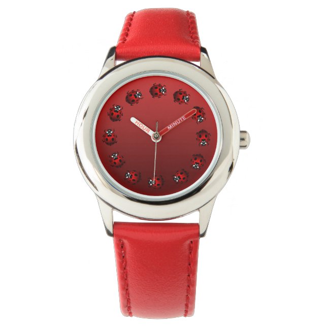 Montre Ladybug Watch Kid's Ladybug Wrist Watch Bug Gifts (devant)