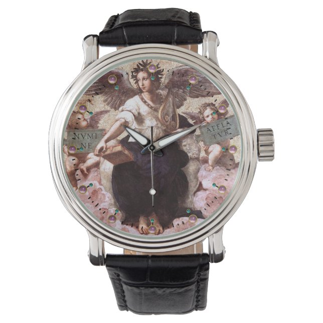 Montre L'allégorie de la poésie Fresco par Raffaello Sanz (devant)