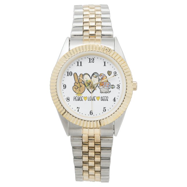 Montre L'amour de la paix cool (devant)