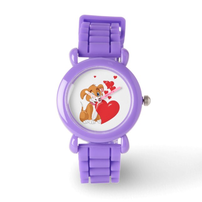 Montre L'amour des chiots (Recto)