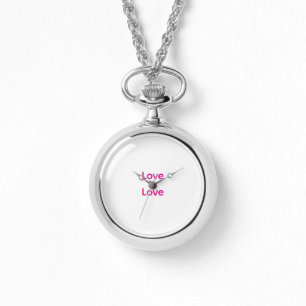 Montre L'amour est amour rose violet coloré fierté LGBTQ 