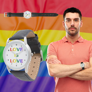 Montre L'amour est l'amour, la fierté LGBT