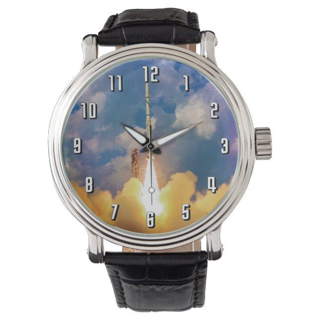 Montre Lancement de la fusée Scouts de la NASA Liftoff (devant)
