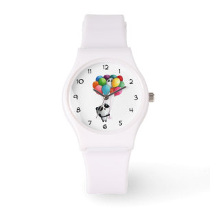 Montre L'anniversaire monte en ballon l'ours panda