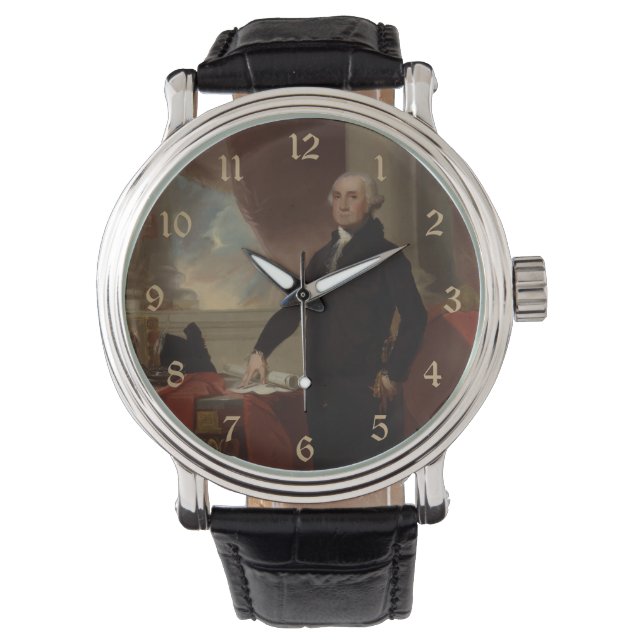 Montre Lansdowne Portrait : Le président américain George (devant)