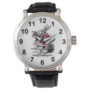 Montre Lapin Blanc Trompettiste Alice aux Pays des Mervei
