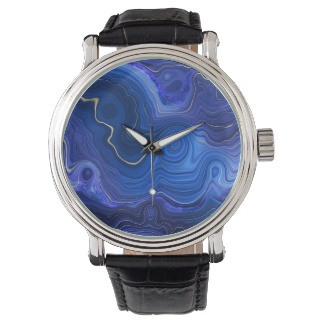 Montre Lapis Lazuli (devant)