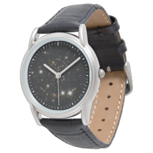 Montre L'Arc Sunburst Dans Un Gros Cluster Galaxy