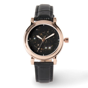 Montre L'Arc Sunburst Dans Un Gros Cluster Galaxy