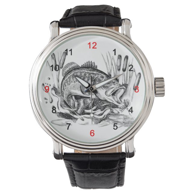 Montre Largemouth Bass (devant)