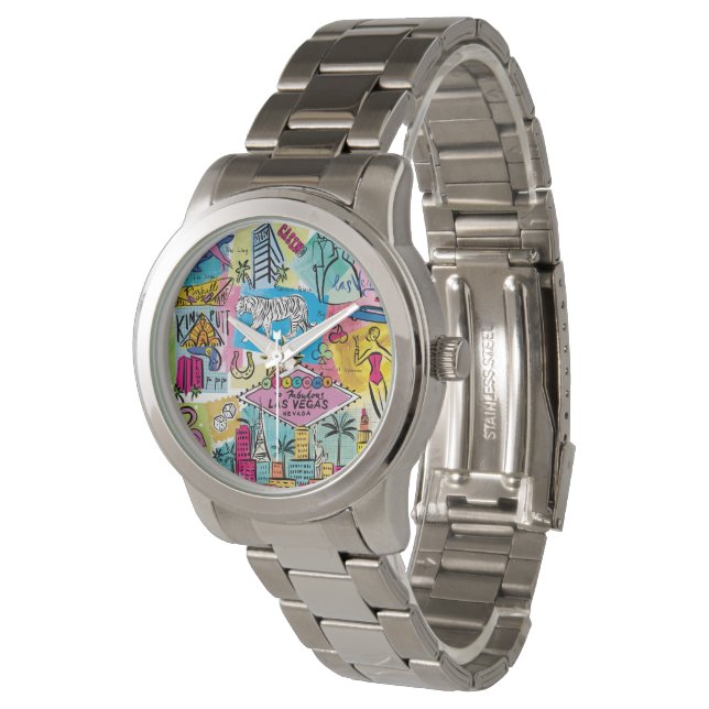 Montre Las Vegas, Nevada (Incliné)