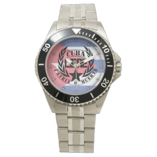Montre Lauriers de devise du Cuba Libre