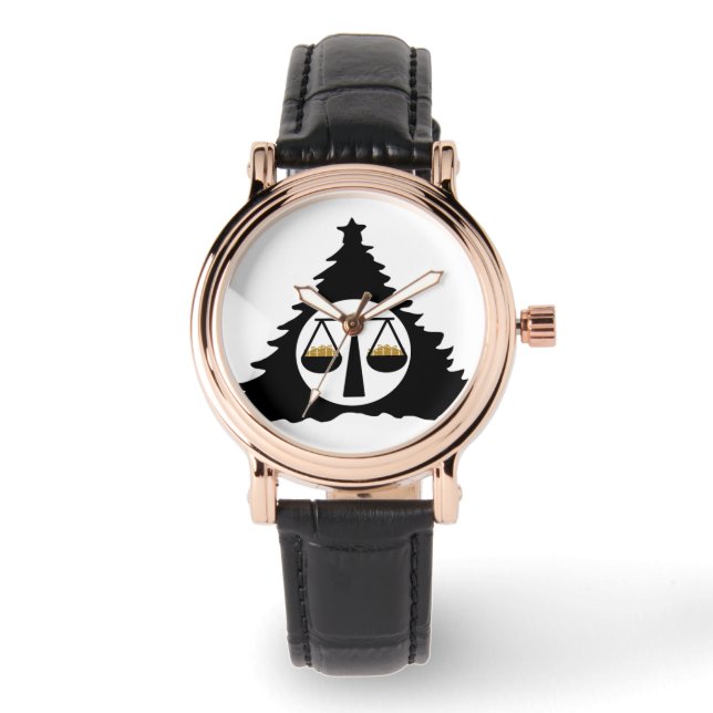 Montre L'avocat veille pour Noël (Recto)