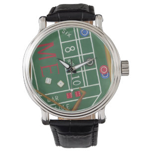Montre Le casino chie le Tableau avec des puces et des