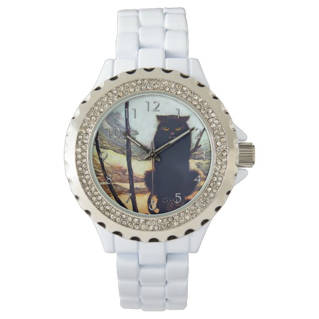 Montre Le chat noir (devant)