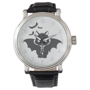 Montre Le chat vampire a la canine - Choisir la couleur d