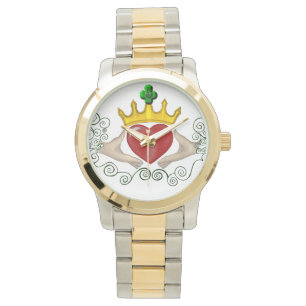 Montre Le Claddagh (couleur complète)