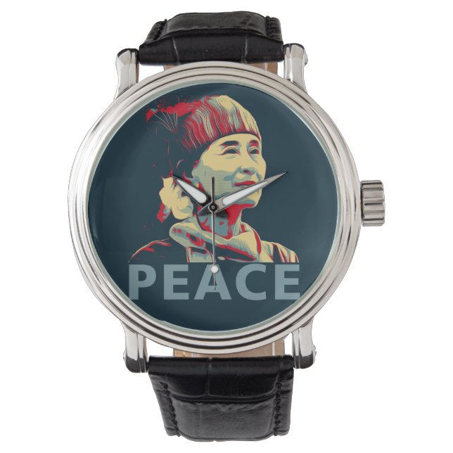 Montre LE COMBAT - Aung San Suu Kyi | Surveillance person (devant)
