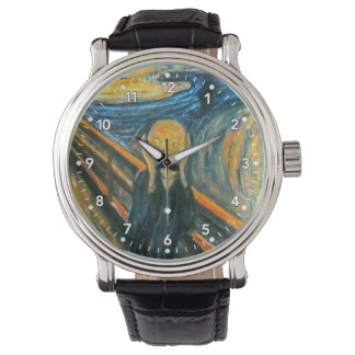 Montre Le cri d'Edvard Munch