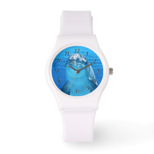 Montre Le dauphin de Bottlenose regarde la caméra sous l'