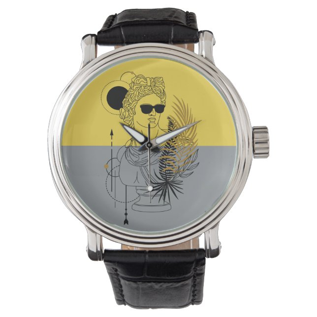 Montre Le dieu olympique moderne Apollo Colorblock (devant)