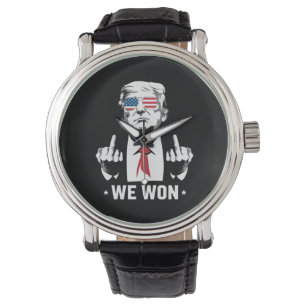 Montre Le gagnant Trump nous avons gagné le 47e jour de l