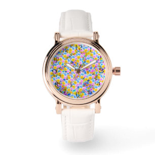 Montre Le Jardin Peint : Daffodiles multicolores