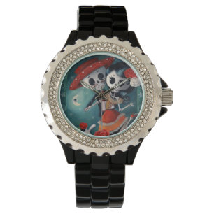Montre Le Jour des amateurs de squelettes morts