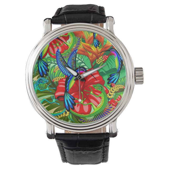 Montre Le Lizard et le Colibri (devant)
