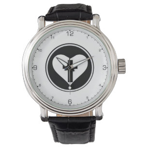 Montre Le logo de Just and Sinner Heart