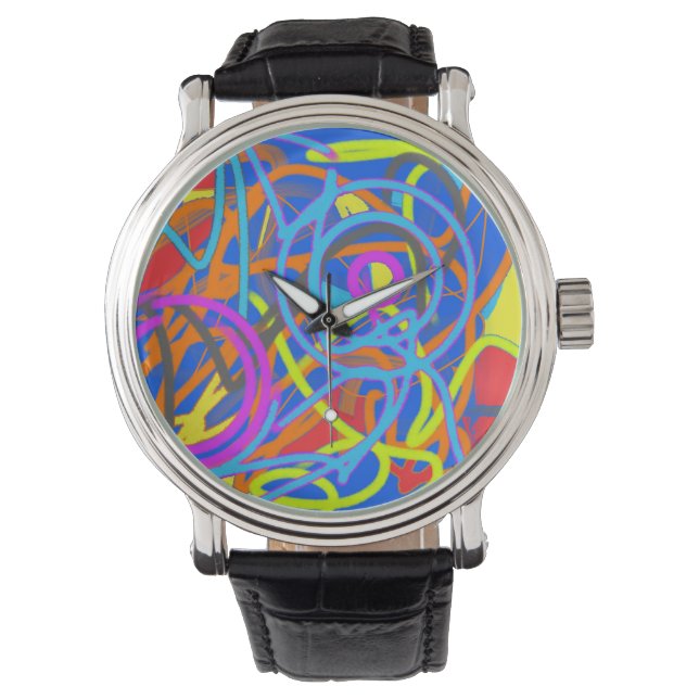 Montre Le magasin Wacky Paint à l'envers (devant)